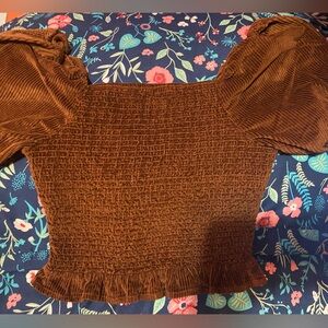 American Eagle Brown Top